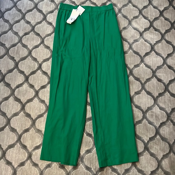 Zara Pants & Jumpsuits Zara Linen Pants Poshmark